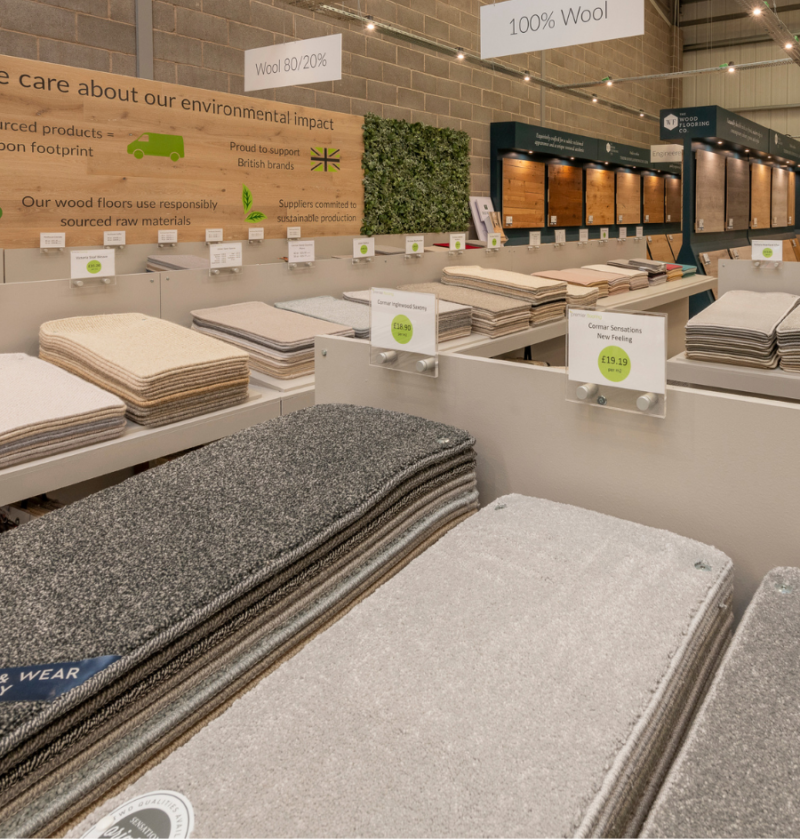 Our Showroom Premier Flooring Worcester